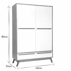 Armoire Design Avec Penderie Finition Bois Clair Et Blanc Mat L120 Cm HELIA 12 Armoire Design Avec Penderie Finition Bois Clair Et Blanc Mat L120 Cm HELIA -Canapé Soldes armoire design avec penderie finition bois clair et blanc mat l120 cm helia 23167 5ec55164395c8 1200 675