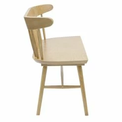 Banc à Barreaux 2 Places Bois Clair Chêne L120 Cm DARIA -Canapé Soldes banc a barreaux 2 places bois clair chene l120 cm daria 51651 63ada7b272eb3 1200 675