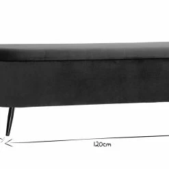 Banc Coffre En Tissu Velours Vert L120 Cm ATON -Canapé Soldes banc coffre en tissu velours vert l120 cm aton 49054 60867fc4b1ee9 1200 675