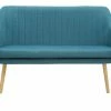 Banquette Scandinave 2 Places En Tissu Bleu Canard Et Bois Clair ALEYNA -Canapé Soldes banquette scandinave 2 places en tissu bleu canard et bois clair aleyna 41979 5bbcc68847aae 1200 675