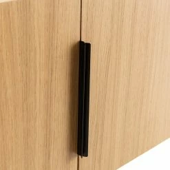 Bibliothèque En Bois Clair Chêne Et Métal Noir L98 Cm SILKA -Canapé Soldes bibliotheque en bois clair chene et metal noir l98 cm silka 51370 62aaf4710eda0 1200 675