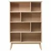 Bibliothèque Scandinave En Bois Chêne 8 Casiers L110 Cm INGRID 1 Bibliothèque Scandinave En Bois Chêne 8 Casiers L110 Cm INGRID -Canapé Soldes bibliotheque scandinave en bois chene 8 casiers l110 cm ingrid 41664 5bb3743b62f60 1200 675