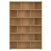 Bibliothèque Scandinave Finition Bois Chêne L140 Cm EPURE -Canapé Soldes bibliotheque scandinave finition bois chene l140 cm epure 51638 61c5a183332ff 1200 675