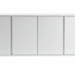 Buffet Design Blanc Laqué Brillant 4 Portes L180 Cm COMO