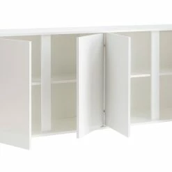 Buffet Design Blanc Laqué Brillant 4 Portes L180 Cm COMO -Canapé Soldes buffet design blanc laque brillant 4 portes l180 cm como 48586 6101760c04b8a 1200 675
