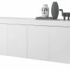 Buffet Design Blanc Mat 4 Portes L210 Cm TINO -Canapé Soldes buffet design blanc mat 4 portes l210 cm tino 49289 5fe4ce1c2bb67 1200 675