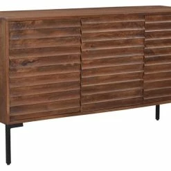 Buffet En Bois Foncé Manguier Massif Et Métal Noir 3 Portes L140 Cm ONDA -Canapé Soldes buffet en bois fonce manguier massif et metal noir 3 portes l140 cm onda 49183 606dd749606e5 1200 675