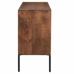 Buffet En Bois Foncé Manguier Massif Et Métal Noir 3 Portes L140 Cm ONDA -Canapé Soldes buffet en bois fonce manguier massif et metal noir 3 portes l140 cm onda 49183 606dd74e3d3ed 1200 675