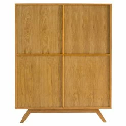 Buffet Haut Scandinave Bois Et Blanc L110 Cm HELIA -Canapé Soldes buffet haut scandinave bois et blanc l110 cm helia 22187 5bb76382081e5 1200 675