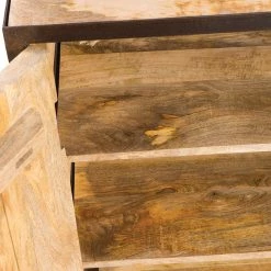 Buffet Industriel En Manguier Massif Et Métal Noir L160 Cm INDUSTRIA -Canapé Soldes buffet industriel en manguier massif et metal noir l160 cm industria 32751 5bb764041be48 1200 675