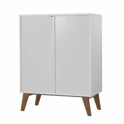 Buffet Scandinave Blanc Et Bois 2 Portes 2 Tiroirs L80cm MELKA -Canapé Soldes buffet scandinave blanc et bois 2 portes 2 tiroirs l80cm melka 32038 5c47389e63c12 1200 675