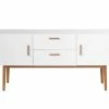 Buffet Scandinave Blanc Et Bois 2 Portes L160 Cm GILDA -Canapé Soldes buffet scandinave blanc et bois 2 portes l160 cm gilda 22191 5bb76383847fa 1200 675
