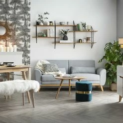 Buffet Scandinave Blanc Mat Et Bois Clair 2 Portes 5 Tiroirs L145 Cm SKIVE -Canapé Soldes buffet scandinave blanc mat et bois clair 2 portes 5 tiroirs l145 cm skive 47971 5f3154ce653d9 1200 675