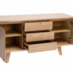 Buffet Scandinave En Bois Clair 2 Portes 3 Tiroirs L160 Cm FIFTIES -Canapé Soldes buffet scandinave en bois clair 2 portes 3 tiroirs l160 cm fifties 49612 6110f2644a7c1 1200 675