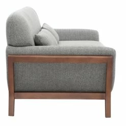 Canapé 3 Places En Tissu Gris Et Bois Foncé YOKO -Canapé Soldes canape 3 places en tissu gris et bois fonce yoko 52053 62f4b155d7585 1200 675