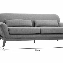 Canapé 3 Places En Tissu Gris Et Bois Foncé YOKO -Canapé Soldes canape 3 places en tissu gris et bois fonce yoko 52053 62fb504d3ea18 1200 675