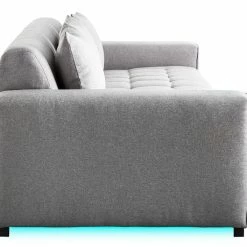 Canapé Connecté 4 Places En Tissu Gris Clair -Canapé Soldes canape connecte 4 places en tissu gris clair 46479 5f6a17e0165d7 1200 675