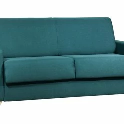 Canapé Convertible 3 Places En Tissu Bleu Canard Et Bois Clair Avec Matelas 18 Cm GRAHAM 10 Canapé Convertible 3 Places En Tissu Bleu Canard Et Bois Clair Avec Matelas 18 Cm GRAHAM -Canapé Soldes canape convertible 3 places en tissu bleu canard et bois clair avec matelas 18 cm graham 51775 623867f377fa7 1200 675