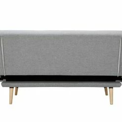 Canapé Convertible 3 Places En Tissu Gris Clair Et Bois Clair FAGUO -Canapé Soldes canape convertible 3 places en tissu gris clair et bois clair faguo 50178 626805a7c2df2 1200 675