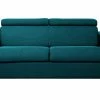Canapé Convertible Avec Têtières Ajustables 3 Places En Tissu Bleu Canard Avec Matelas 12 Cm NORO -Canapé Soldes canape convertible avec tetieres ajustables 3 places en tissu bleu canard avec matelas 12 cm noro 46138 5cdec7eac270d 1200 675