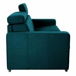 Canapé Convertible Avec Têtières Ajustables 3 Places En Tissu Bleu Canard Avec Matelas 12 Cm NORO 13 Canapé Convertible Avec Têtières Ajustables 3 Places En Tissu Bleu Canard Avec Matelas 12 Cm NORO -Canapé Soldes canape convertible avec tetieres ajustables 3 places en tissu bleu canard avec matelas 12 cm noro 46138 5cdec7f62f115 1200 675