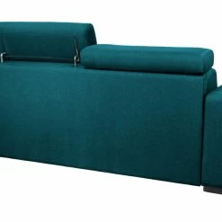 Canapé Convertible Avec Têtières Ajustables 3 Places En Tissu Bleu Canard Avec Matelas 12 Cm NORO 14 Canapé Convertible Avec Têtières Ajustables 3 Places En Tissu Bleu Canard Avec Matelas 12 Cm NORO -Canapé Soldes canape convertible avec tetieres ajustables 3 places en tissu bleu canard avec matelas 12 cm noro 46138 5cdec7f9585a8 1200 675