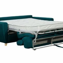 Canapé Convertible Avec Têtières Ajustables 3 Places En Tissu Bleu Paon Et Bois Clair Avec Matelas 13 Cm GOYA 11 Canapé Convertible Avec Têtières Ajustables 3 Places En Tissu Bleu Paon Et Bois Clair Avec Matelas 13 Cm GOYA -Canapé Soldes canape convertible avec tetieres ajustables 3 places en tissu bleu paon et bois clair avec matelas 13 cm goya 51327 61addffb9423e 1200 675