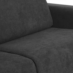 Canapé Convertible Avec Têtières Ajustables 3 Places En Tissu Effet Velours Gris Anthracite Et Bois Clair Avec Matelas 13 Cm GOYA -Canapé Soldes canape convertible avec tetieres ajustables 3 places en tissu effet velours gris anthracite et bois clair avec matelas 13 cm goya 49553 62978b7d631bf 1200 675