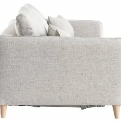 Canapé Convertible Scandinave 3 Places En Tissu Gris Chiné Et Bois Clair Avec Matelas 10 Cm CREEP -Canapé Soldes canape convertible scandinave 3 places en tissu gris chine et bois clair avec matelas 10 cm creep 49563 6092c15fb24b0 1200 675