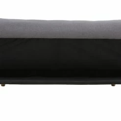 Canapé Convertible Scandinave 3 Places En Tissu Gris Foncé Et Bois Clair YUMI -Canapé Soldes canape convertible scandinave 3 places en tissu gris fonce et bois clair yumi 45603 5d00f8d77b441 1200 675