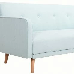 Canapé Convertible Scandinave 3 Places En Tissu Menthe à L'eau Et Bois Clair ULLA -Canapé Soldes canape convertible scandinave 3 places en tissu menthe a leau et bois clair ulla 41663 5bb3743b2700b 1200 675