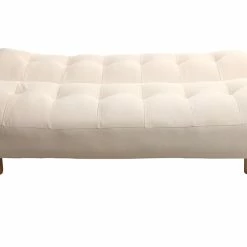 Canapé Convertible Scandinave 3 Places En Tissu Naturel Et Bois Clair YUMI -Canapé Soldes canape convertible scandinave 3 places en tissu naturel et bois clair yumi 42296 5bbcc69ede6ab 1200 675