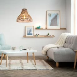 Canapé Convertible Scandinave 3 Places En Tissu Naturel Et Bois Clair YUMI -Canapé Soldes canape convertible scandinave 3 places en tissu naturel et bois clair yumi 42296 5bcef92746364 1200 675