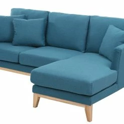 Canapé D'angle Droit Déhoussable 4 Places En Tissu Bleu Canard Et Bois Clair OSLO -Canapé Soldes canape dangle droit dehoussable 4 places en tissu bleu canard et bois clair oslo 41591 5bbcc658c0e30 1200 675