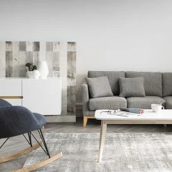 Canapé D'angle Droit Déhoussable 4 Places En Tissu Gris Foncé Et Bois Clair OSLO -Canapé Soldes canape dangle droit dehoussable 4 places en tissu gris fonce et bois clair oslo 44112 5c6538d4ce3e2 1200 675