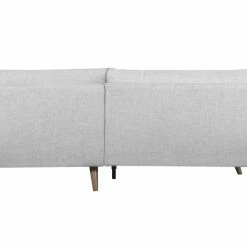 Canapé D'angle Droit Scandinave 3-4 Places En Tissu Gris Clair Chiné Et Bois Clair CREEP -Canapé Soldes canape dangle droit scandinave 3 4 places en tissu gris clair chine et bois clair creep 50464 61499fc4df440 1200 675