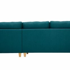 Canapé D'angle Droit Scandinave 3 Places En Tissu Bleu Canard Et Bois Clair CUMBIA -Canapé Soldes canape dangle droit scandinave 3 places en tissu bleu canard et bois clair cumbia 50775 61d6c9a8753a4 1200 675