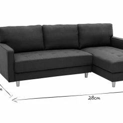 Canapé D'angle Droit Scandinave 3 Places En Tissu Bleu Canard Et Bois Clair CUMBIA -Canapé Soldes canape dangle droit scandinave 3 places en tissu bleu canard et bois clair cumbia 50775 61d6c9b074bca 1200 675