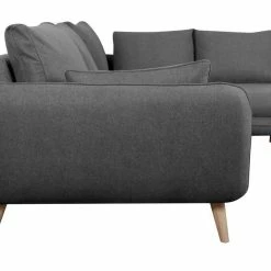 Canapé D'angle Droit Scandinave 5 Places En Tissu Gris Anthracite Et Bois Clair CREEP -Canapé Soldes canape dangle droit scandinave 5 places en tissu gris anthracite et bois clair creep 52473 627e5a09c026d 1200 675