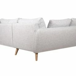 Canapé D'angle Gauche Scandinave 5 Places En Tissu Gris Clair Chiné Et Bois Clair CREEP -Canapé Soldes canape dangle gauche scandinave 5 places en tissu gris clair chine et bois clair creep 49225 5fa9682ec22f9 1200 675