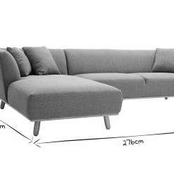 Canapé D'angle Gauche Scandinave 5 Places En Tissu Gris Et Bois Clair STUART 20 Canapé D'angle Gauche Scandinave 5 Places En Tissu Gris Et Bois Clair STUART -Canapé Soldes canape dangle gauche scandinave 5 places en tissu gris et bois clair stuart 48847 6037634784d26 1200 675
