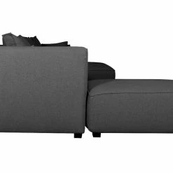 Canapé D'angle Modulable Grand Format 4 éléments Gris Foncé PLURIEL -Canapé Soldes canape dangle modulable grand format 4 elements gris fonce pluriel 50817 6141b135171c0 1200 675