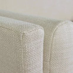 Canapé Design 2 Places En Tissu Beige Chiné Cappucino, Bois Noir Et Métal Doré STING -Canapé Soldes canape design 2 places en tissu beige chine cappucino bois noir et metal dore sting 52267 63d8f19c60828 1200 675