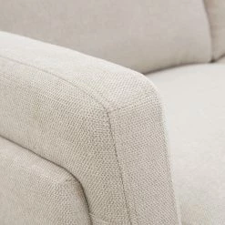 Canapé Design 2 Places En Tissu Effet Velours Texturé Beige Et Métal Noir MOSCO -Canapé Soldes canape design 2 places en tissu effet velours texture beige et metal noir mosco 51983 633ad48f9f19a 1200 675