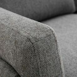 Canapé Design 2 Places En Tissu Effet Velours Texturé Gris Foncé Et Métal Noir MOSCO -Canapé Soldes canape design 2 places en tissu effet velours texture gris fonce et metal noir mosco 51984 63108182c9b12 1200 675