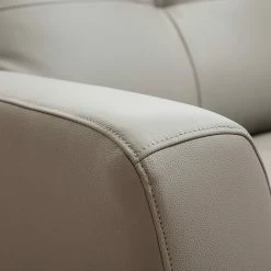 Canapé Design 3 Places Cuir Gris Et Bois Clair ARNOLD -Canapé Soldes canape design 3 places cuir gris et bois clair arnold 47853 5ed912a042104 1200 675