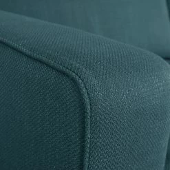 Canapé Design 3 Places En Tissu Bleu Paon GOTTA -Canapé Soldes canape design 3 places en tissu bleu paon gotta 50671 614dc7b5c336a 1200 675