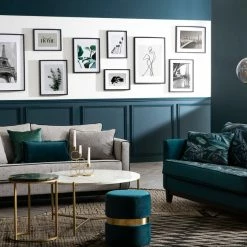 Canapé Design 3 Places En Tissu Gris Chiné Et Velours Noir HARRISON - Miliboo & Stéphane Plaza -Canapé Soldes canape design 3 places en tissu gris chine et velours noir harrison miliboo et stephane plaza 48592 5f7f2de315d04 1200 675