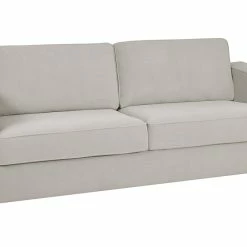 Canapé Design 3 Places En Tissu Velours Mat Grège Et Bois Clair GOTTA -Canapé Soldes canape design 3 places en tissu velours mat grege et bois clair gotta 50672 614dcdcad811c 1200 675