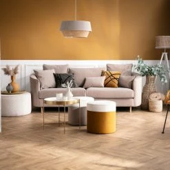 Canapé Design 3 Places En Tissu Velours Mat Grège Et Bois Clair SELECT -Canapé Soldes canape design 3 places en tissu velours mat grege et bois clair select 50838 61d45222638a2 1200 675